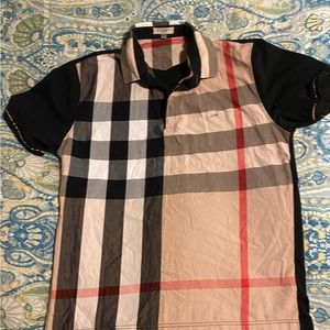 Burberry Brit Polo Top Womens XL
